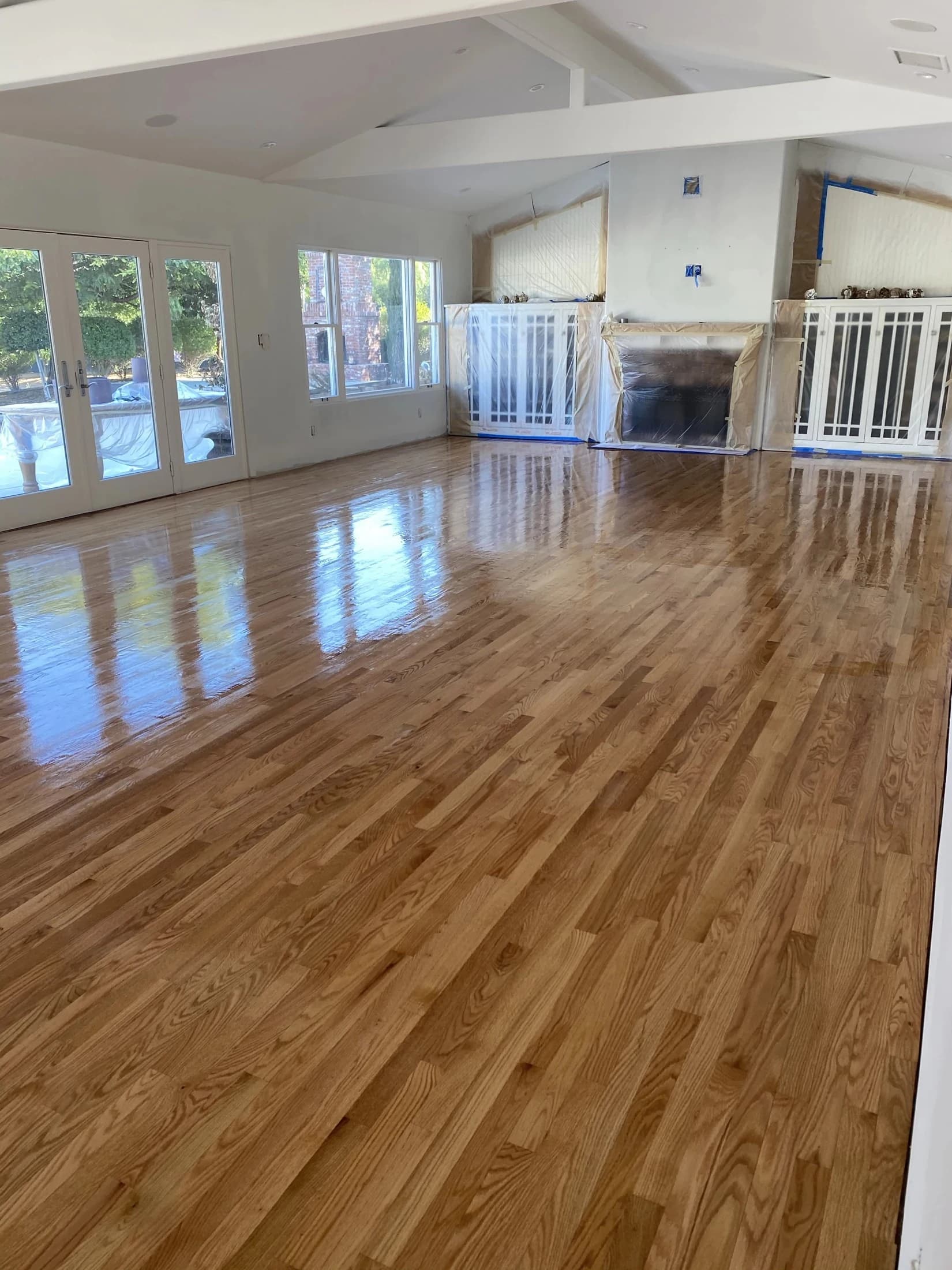 Done in a day; furniture back the next.